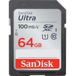 Sandisk 64GB Ultra 100MB/s SDXC UHS-I SDSDUNR-064G-GN3IN  Sd Kart