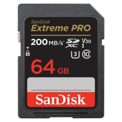 Sandisk 64GB Extreme Pro 200MB/s SDXC UHS-I SDSDXXU-064G-GN4IN Sd Kart