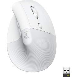 Logitech Lift Sessiz Kablosuz Ergonomik Dikey Mouse - Beyaz 910-006475