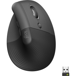 Logitech Lift Sessiz Kablosuz Ergonomik Dikey Mouse - Siyah