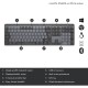 Logitech Mx MECHANICAL Kablosuz Aydınlatmalı İngilizce Q Performans Klavyesi - Siyah  920-010757