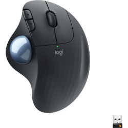 Logitech ERGO M575 Kablosuz İztopu Özellikli Konforlu Ergonomik Mouse - Siyah 910-005872