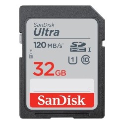 SanDisk Ultra 32GB 120MB/s SDHC (SDSDUN4-032G-GN6IN) Hafıza Kartı