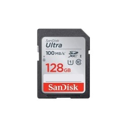 SanDisk Ultra 128GB 100MB/s SDXC (SDSDUNR-128G-GN3IN) Hafıza Kartı 