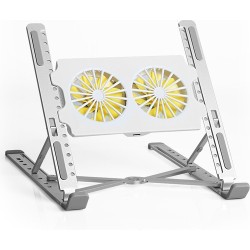 Tx Portable Stand 2X7CM Fanlı Kademe Yükseklik Ayarlı 15.6