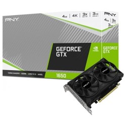 PNY GeForce GTX1650 Dual Fan 4GB GDDR6 128Bit DX12 VCG16504D6DFPPB Ekran Kartı 