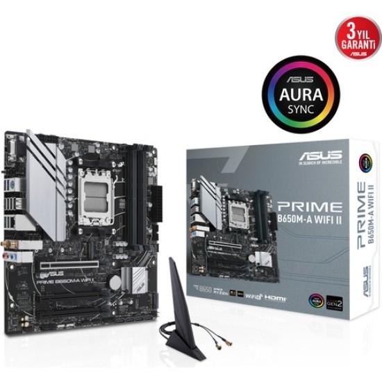 Asus Prime B650M-A Wi-Fi II DDR5 M.2 S+V+GL AM5 MATX Anakart