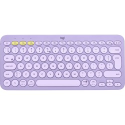 Logitech K380 Kompakt Kablosuz Bluetooth Lila Türkçe Klavye 
