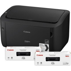 Canon LBP6030B Siyah Beyaz Lazer Yazıcı + 2 Toner (Canon Eurasia Garantili)