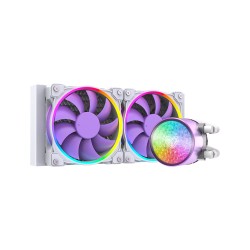 Id-Coolıng Pinkflow 240 Diamond Purple 4pin Pwm 240MM Argb Pembe Sıvı İşlemci Soğutucu