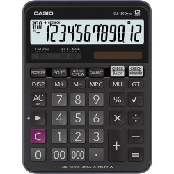 Casio Dj-120D Plus 12 Hane Masaüstü  Hesap Makinesi 