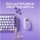 Logitech POP Keys Cosmos Özelleştirilebilir Emoji Tuşlu Mekanik Lila Kablosuz Klavye