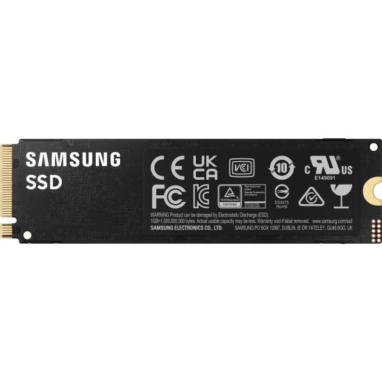 Samsung MZ-V9P2T0BW 990 PRO 2TB 7450MB-6900MB/S PCIE GEN 4.0 X4, NVME 2.0 