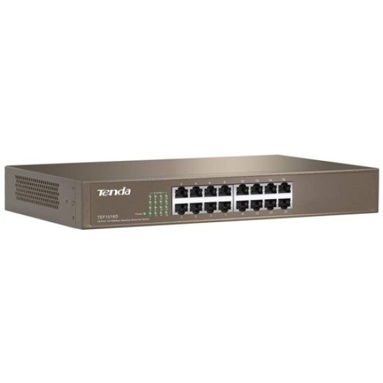 Tenda TEF1016D 16Port 10/100Mbps Switch