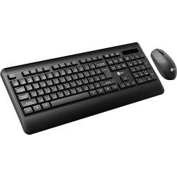 Lenovo Lecoo KW202 Kablosuz Türkçe Q Klavye & Mouse Set Siyah