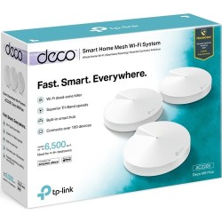 TP-Link Deco M9 Plus AC2200 Mbps Mesh Tüm Ev 3'lü Wi-Fi Sistemi