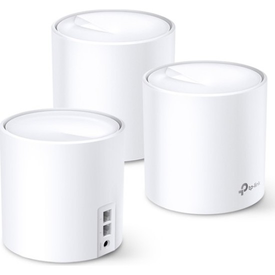 TP-Link Deco X60(2-pack), AX5400 Mbps Tüm Ev Mesh Wi-Fi 6 Sistemi