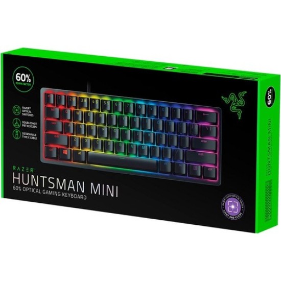 Razer Huntsman Mini Mor Switch Ingilizce Rgb Gaming Klavye