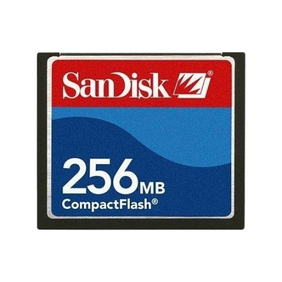 Sandisk Cf 256 Mb Compact Flash Kart