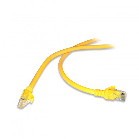 Flaxes Fnk-6002S 20 Cm Cat6 (Patch) Sarı Network Kablosu