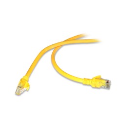 Flaxes Fnk-6005S 50 Cm Cat6 (Patch) Network Kablosu Sarı
