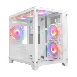 Frisby FC-9510G PHOENIX RGB Fan Beyaz Gaming Kasa