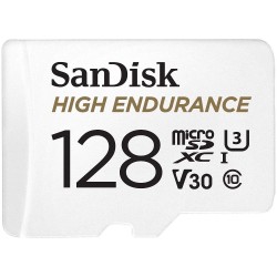 Sandisk High Endurance 128GB 100/40MB/S Microsdxc C10 V30 Hafıza Kartı SDSQQNR-128G-GN6IA