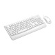 Lenovo Lecoo CM105 USB Kablolu Türkçe Q Klavye & Mouse Set Beyaz