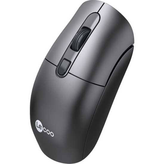 Lenovo Lecoo M2001 Kablosuz Optik 1600DPI 4 Tuşlu Mouse Siyah