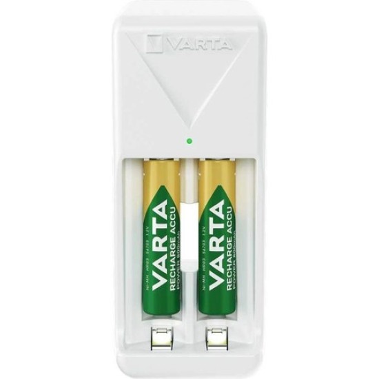 Varta 57656 Mini Charger AAA 2x800mah Beyaz Pil Şarj Cihazı