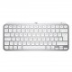 Logitech MX Keys Mini Mac İçin Minimalist Kablosuz Aydınlatmalı İngilizce Q Klavye - Beyaz