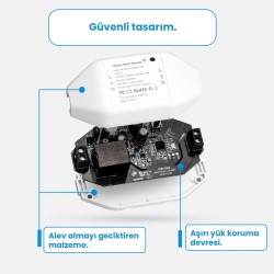 Meross Wi-Fi Uzaktan Kontrollü Akıllı Anahtar MSS710