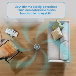 Meross Wi-Fi Uzaktan Kontrollü Akıllı Hava Temizleyici MAP100