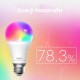 Meross Wi-Fi Uzaktan Kontrollü Akıllı Enerji Tasarruflu 810 Lümen RGB LED Ampul MSL120