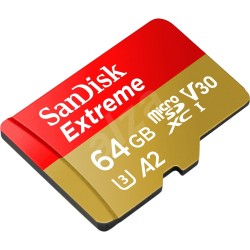 Sandisk Extreme 64GB 170/80MB/S Microsdxc A2 V30 Mobile Gaming Hafıza Kartı SDSQXAH-064G-GN6GN