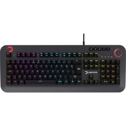 Gamepower Starscream 60M Rgb Kırmızı Switch 60 Milyon Türkçe Q USB Suya Dayanıklı Optik Mekanik Gaming Klavye (3x Switch Hediyeli) 3 Yıl Garantili