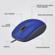 Logitech M110 Sessiz Tam Boyutlu Kablolu Usb-A Bağlantılı Optik Mouse - Mavi