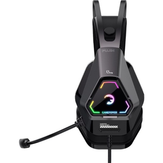 Gamepower Fujin Siyah 7.1 Surround RGB Gaming Kulaklık