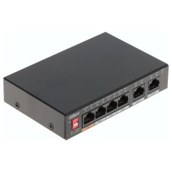 Dahua 6port 60W 4port Poe PFS3006-4ET-60-V2 10/100 Yönetilemez Switch