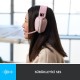Logitech Zone Vibe 100 Mikrofonlu Kablosuz Bluetooth Kulak Üstü Kulaklık - Pembe