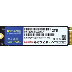 Twinmos 2tb M.2 Pcıe Gen3 Nvme SSD (3600-3250MB/S) Tlc 3dnand (NVME2TB2280AP)