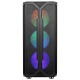 GamePower Aura 4*120mm Siyah Fan A-RGB Şerit Led Gaming Kasa