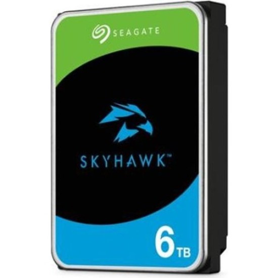 Seagate 6 Tb 3.5 Seagate Skyhawk Sata3 5400RPM 256MB 7/24 Guvenlık ST6000VX009 