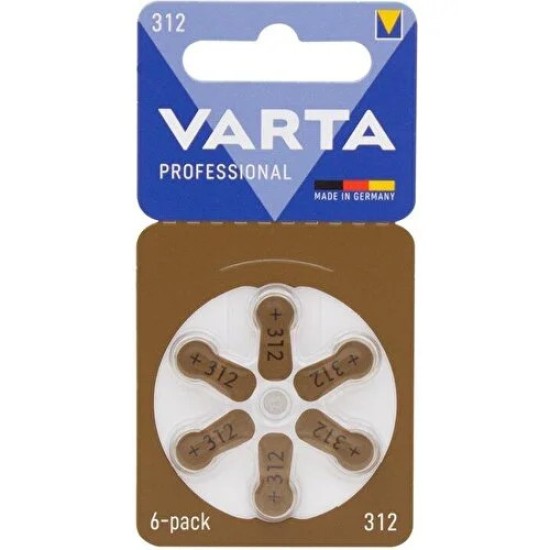 Varta Işitme Cihazı Pili NO:312