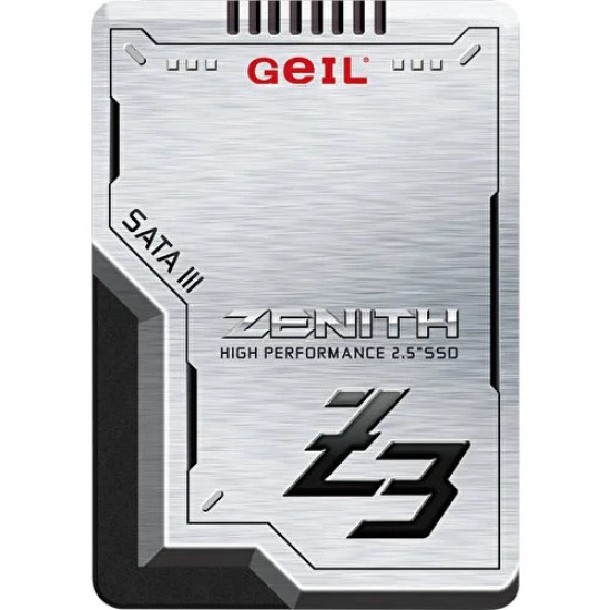 Geıl 512GB Zenith Z3 Okuma 520MB Yazma 470MB Sata SSD (GZ25Z3-512GP)