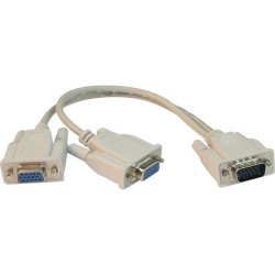 Q Port Q-V2V Vga Çoklayıcı Kablo 1*2