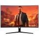 GamePower 27¨ Vivid F20 Curved RGB 100Hz 1ms 2x2W Speaker Gaming Monitör (VA Panel)