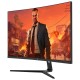 GamePower 27¨ Vivid F20 Curved RGB 100Hz 1ms 2x2W Speaker Gaming Monitör (VA Panel)