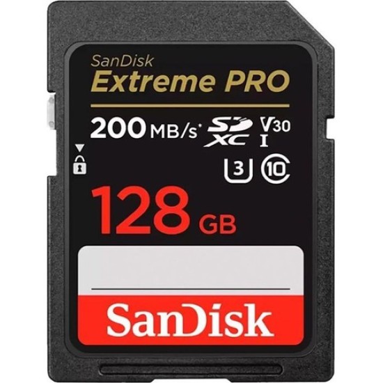 Sandisk Extreme Pro 128GB 200MB/S Sdxc Hafıza Kart