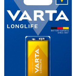 Varta Longlife Alkalin 9V Pil